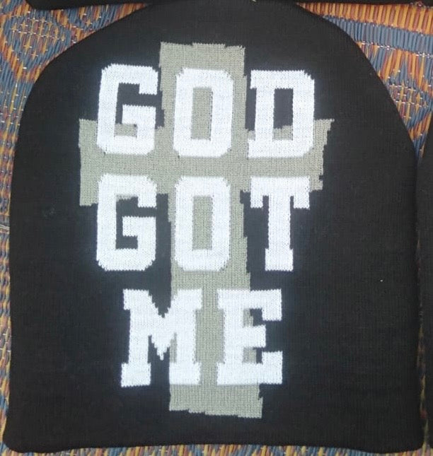 God Got Me Beanie (Please allow 2-3 days for Processing and Shipping)